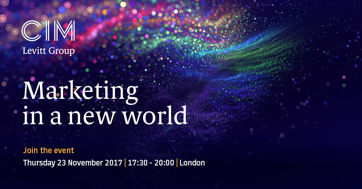 Marketing in a new world