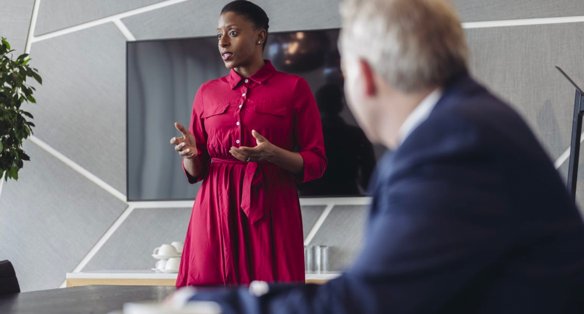 Presentation fire! How to use body language to make your point